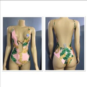 ♨️ Revamped Palm Printed Swimsuit